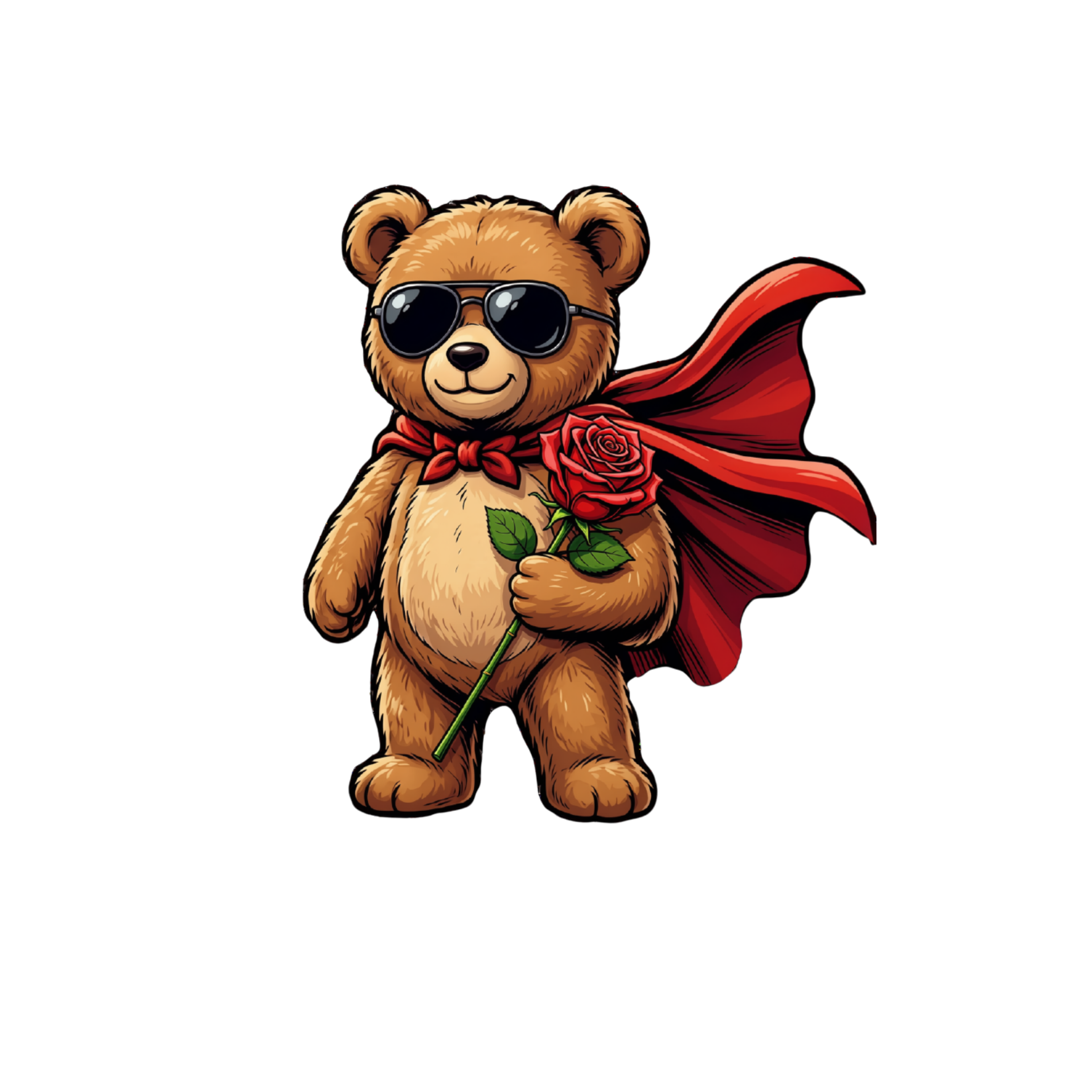 Teddy, das Maskottchen
